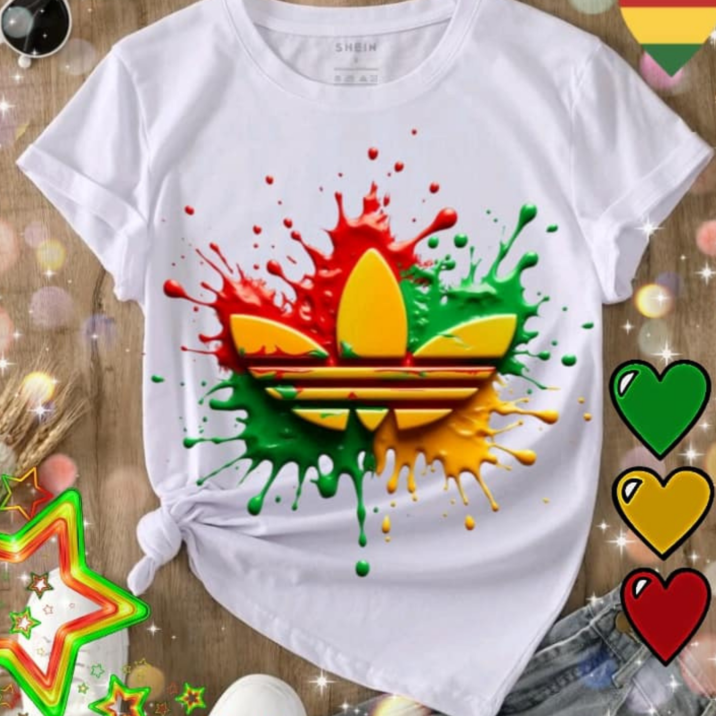 Reggae style! Brand Inspired T-shirt (White)