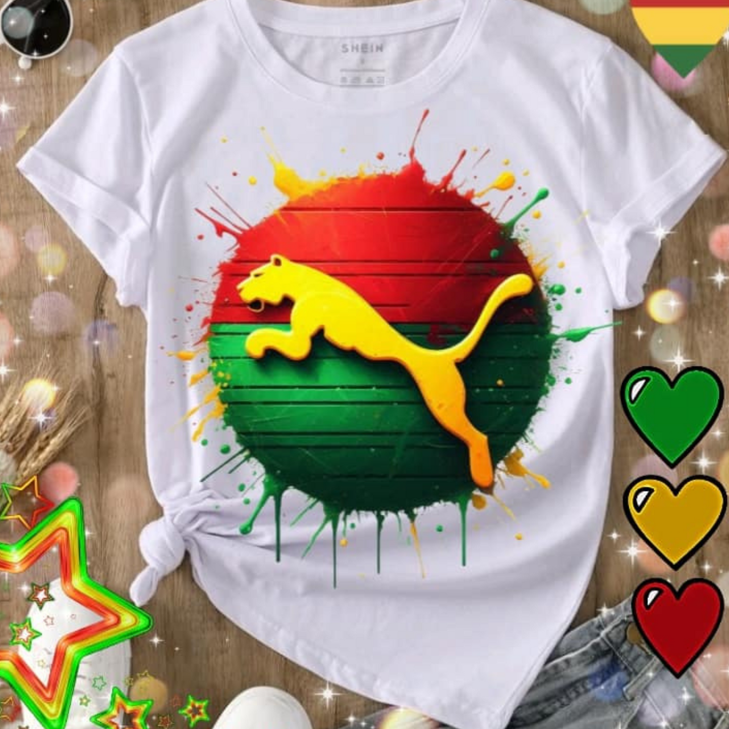 Reggae style! Brand Inspired T-shirt (White)