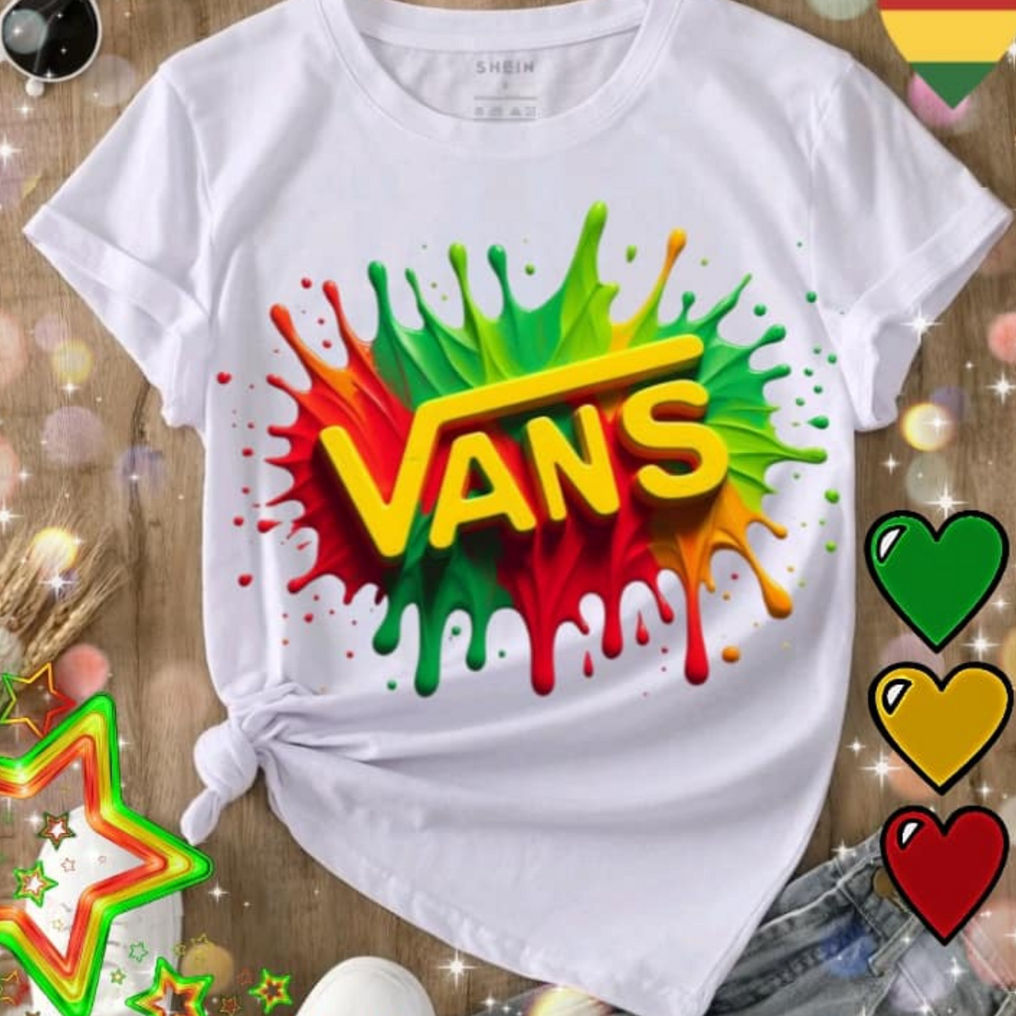 Reggae style! Brand Inspired T-shirt (White)