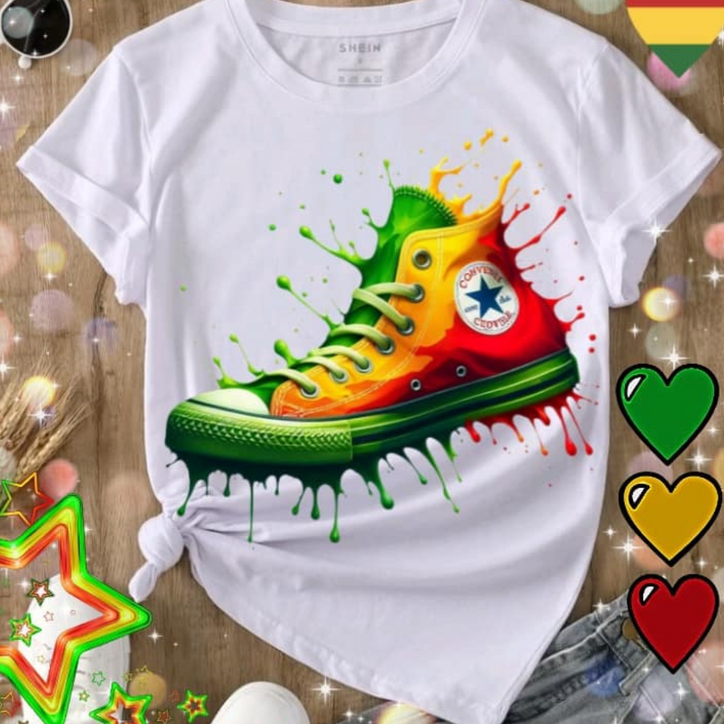 Reggae style! Brand Inspired T-shirt (White)