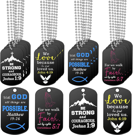Scripture Dog Tags