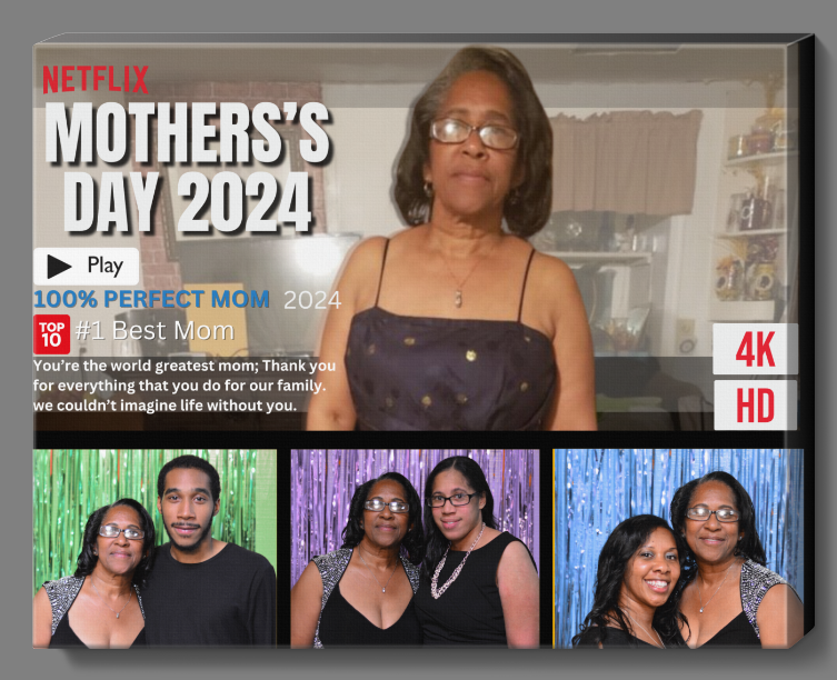 Netflix Mother's Day Canvas
